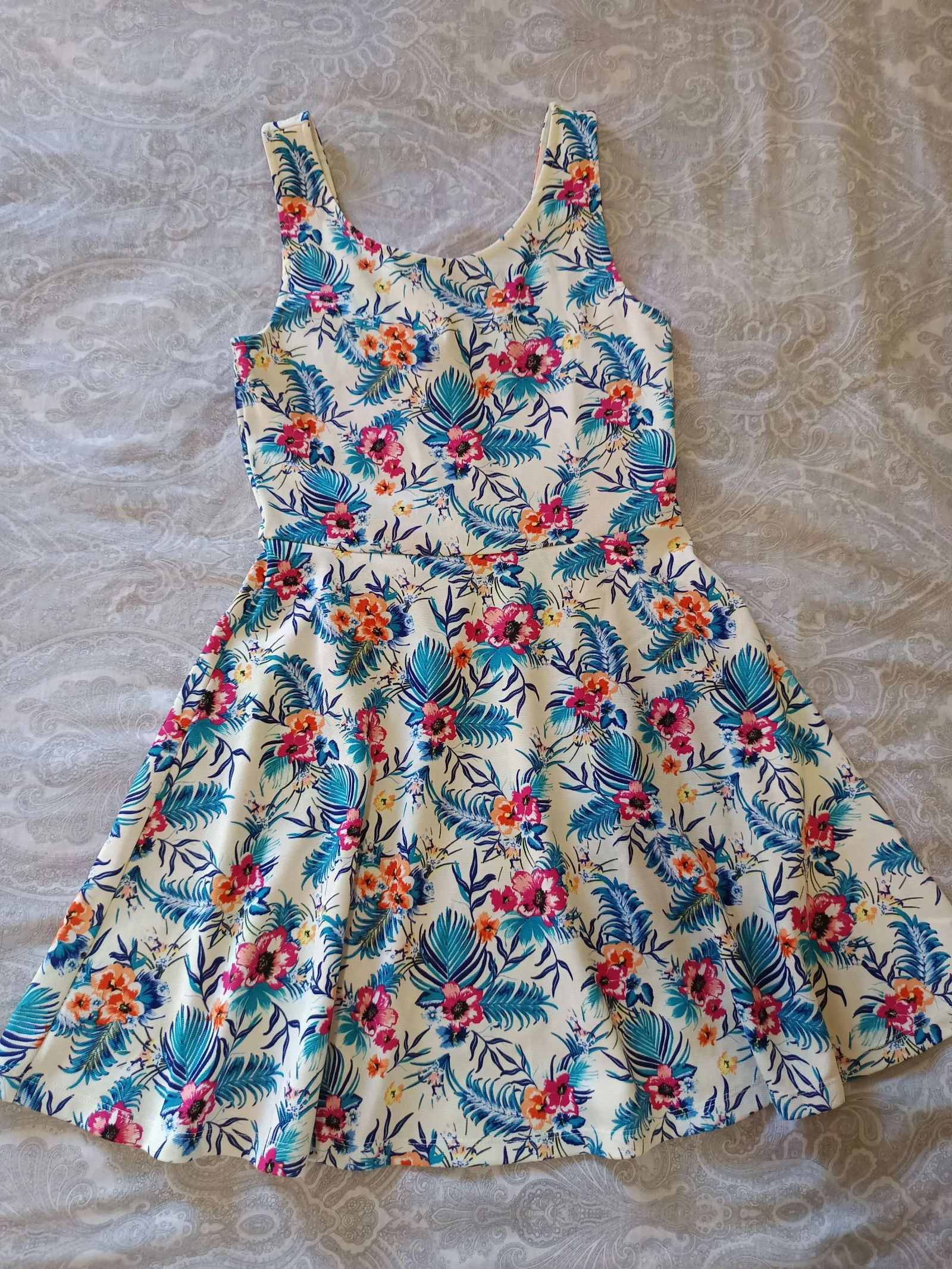 Vestido H&M floral tropical | Y2K / vintage style / boho summer